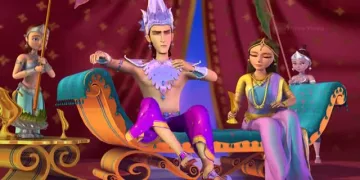 Little Krishna -- Krishna Kills the Denukasura Demon