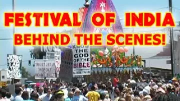 Festival of India Documentary -- BEHIND THE SCENES! -- American Hare Krishna Ratha Yatra Festivals