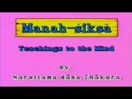 New Zealand Padayatra -- Manah-Siksha - Prananatha