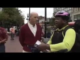 Distributing Srila Prabhupada's Books in Boston -- Vaisesika Prabhu