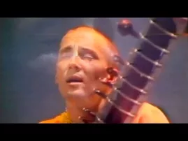 Dhrstadyumna Swami With Sitar on This Day Tonight Brisbane Australia 1982