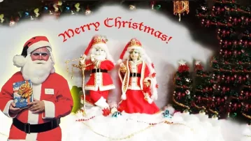 Hare Krishna Santas? -- NYC 1976 Christmas -- Television News