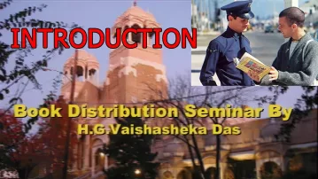 Art of Book Distribution Seminar -- Introduction -- Vaishasheka das -- Dallas 2006 -- 1080p HD