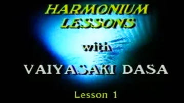 Harmonium Lessons with Vaiyasaki dasa