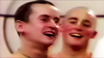 Hare Krishnas on Irish Late Night Television -- Garbage in Bed -- 1980s