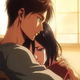 Eren and Mikasa