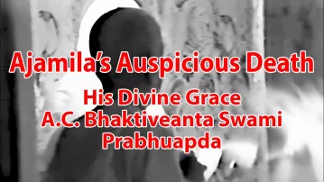 Ajamila's Auspicous Death -- Srila Prabhupada Class on Srimad Bhagavatam 6.1.27 -- Philadelphia 1975