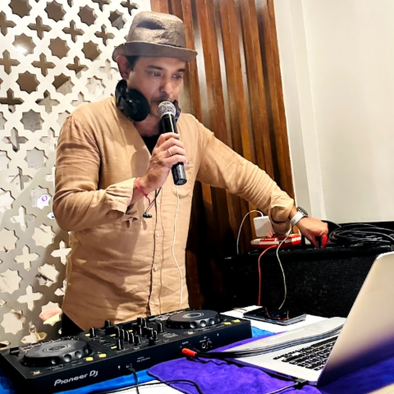 Jay Goswami on drums